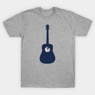 Guitar with overlay pattern T-Shirt